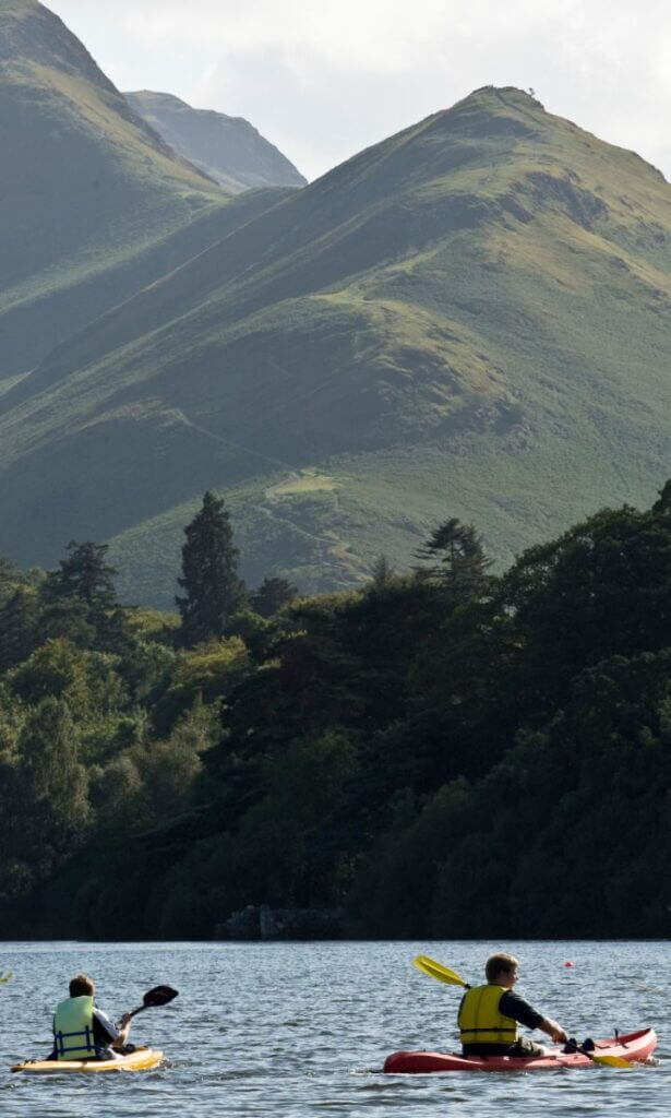 Canooing Derwentwater
