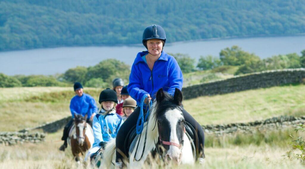 Horse riding Coniston