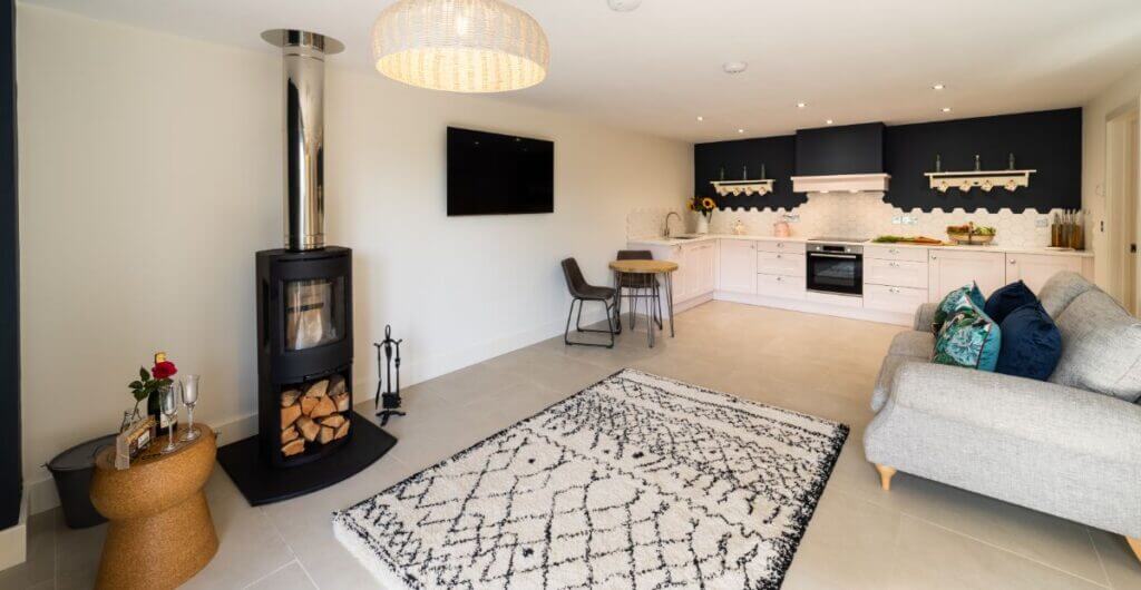 Living area holiday cottage Carlisle