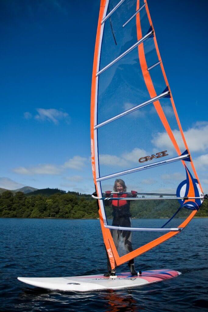 Surfing Derwentwater